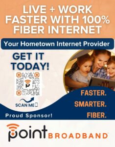 Point Broadband quarter page ad